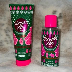 VS PINK LIMITED EDITION Snug Life Scented Mist & Lotion BUNDLE